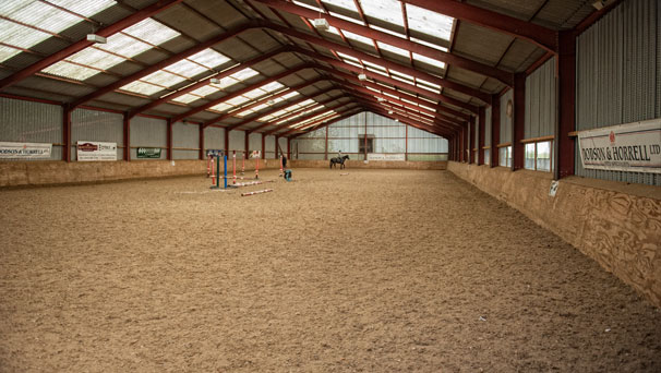 Indoor arena - for both competitions & training